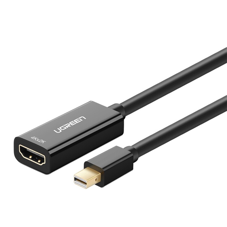 Cáp Chuyển 40360 UGREEN Mini Displayport Sang HDMI - Thunderbolt To HDMI Hỗ Trợ 4K - Hàng Chính Hãng