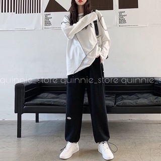 Quần baggy dáng suông nam-nữ style Ulzzang