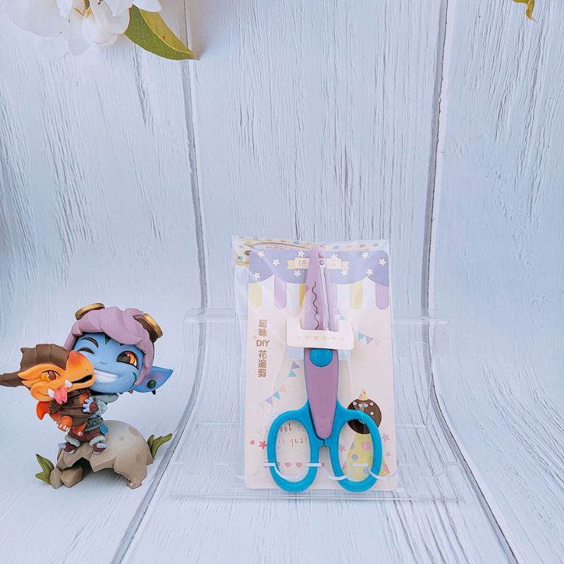 Combo 6 Kéo Cắt Răng Cưa, kéo viền sóng thủ công cho bé làm thiệp ,album