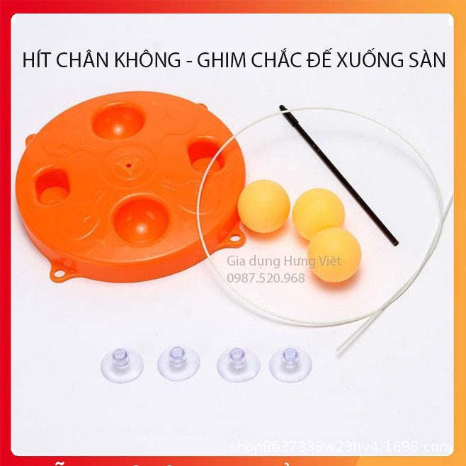 Bộ bóng bàn 2 vợt gỗ, luyện kỹ năng/tập khả năng phản xạ, luyện mắt cho bé, chơi trong nhà hoặc ngoài trời [BÓNG BÀN]