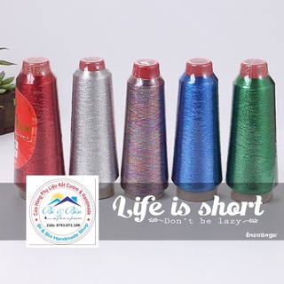 Chỉ Kim Tuyến 150D Dùng Thêu Tay, Thêu Máy, Thêu Tranh