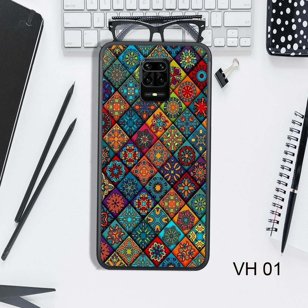 Ốp Lưng XIAOMI REDMI 9 - REDMI NOTE 8 - NOTE 8 PRO - NOTE 9 - NOTE 9S - NOTE 9 PRO   , In Hình Hoa Văn Cổ Điển.