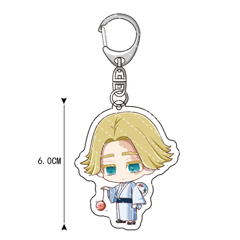 Móc khóa acrylic in hình nhân vật hoạt hình anime Tokyo Ghoul