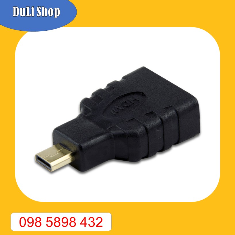 Bộ chuyển đổi HDMI 3 trong 1 | 1 HDMI + 1 Micro HDMI + 1 Mini HDMI hudushop