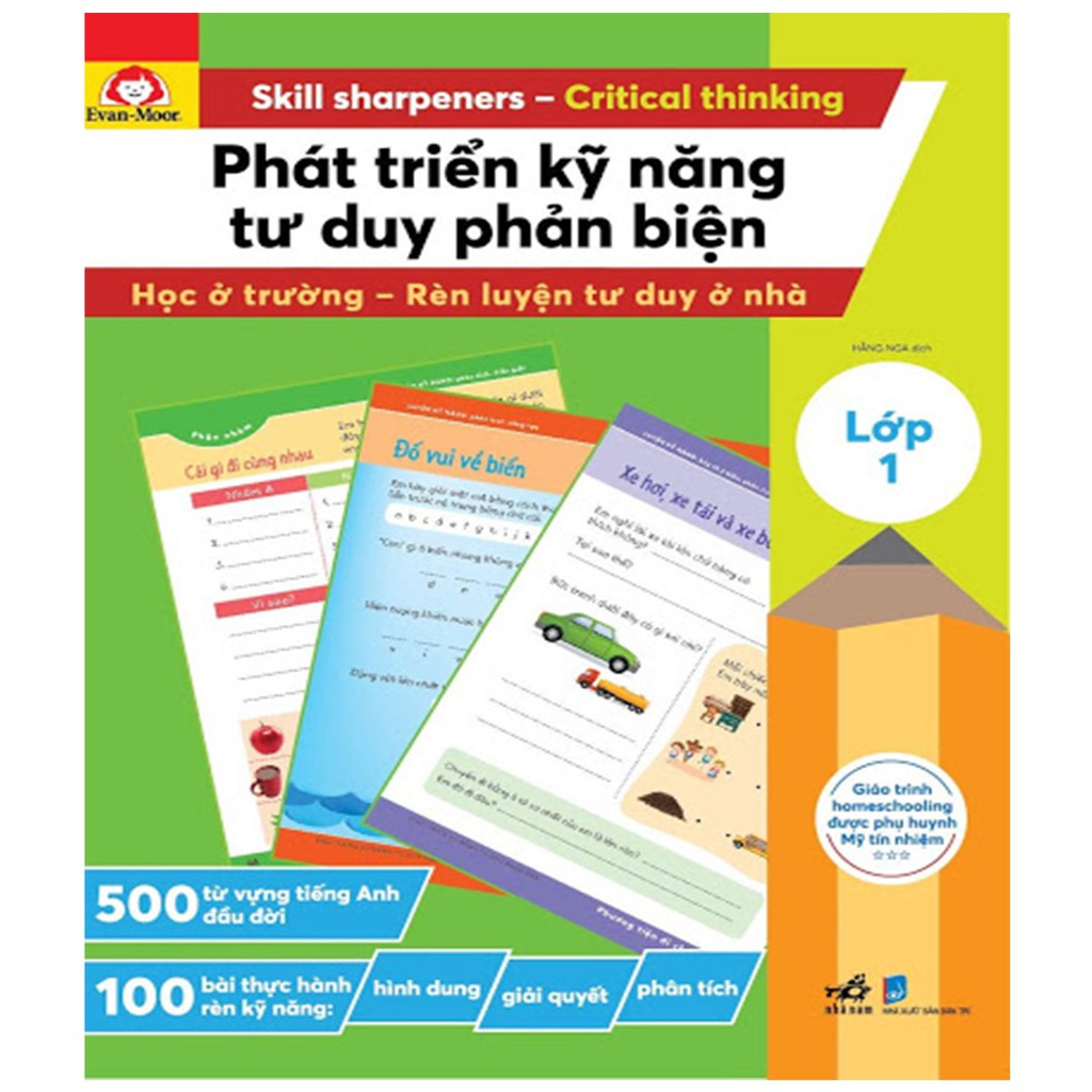 Sách Phát Triển Kỹ Năng Tư Duy Phản Biện – Lớp 1