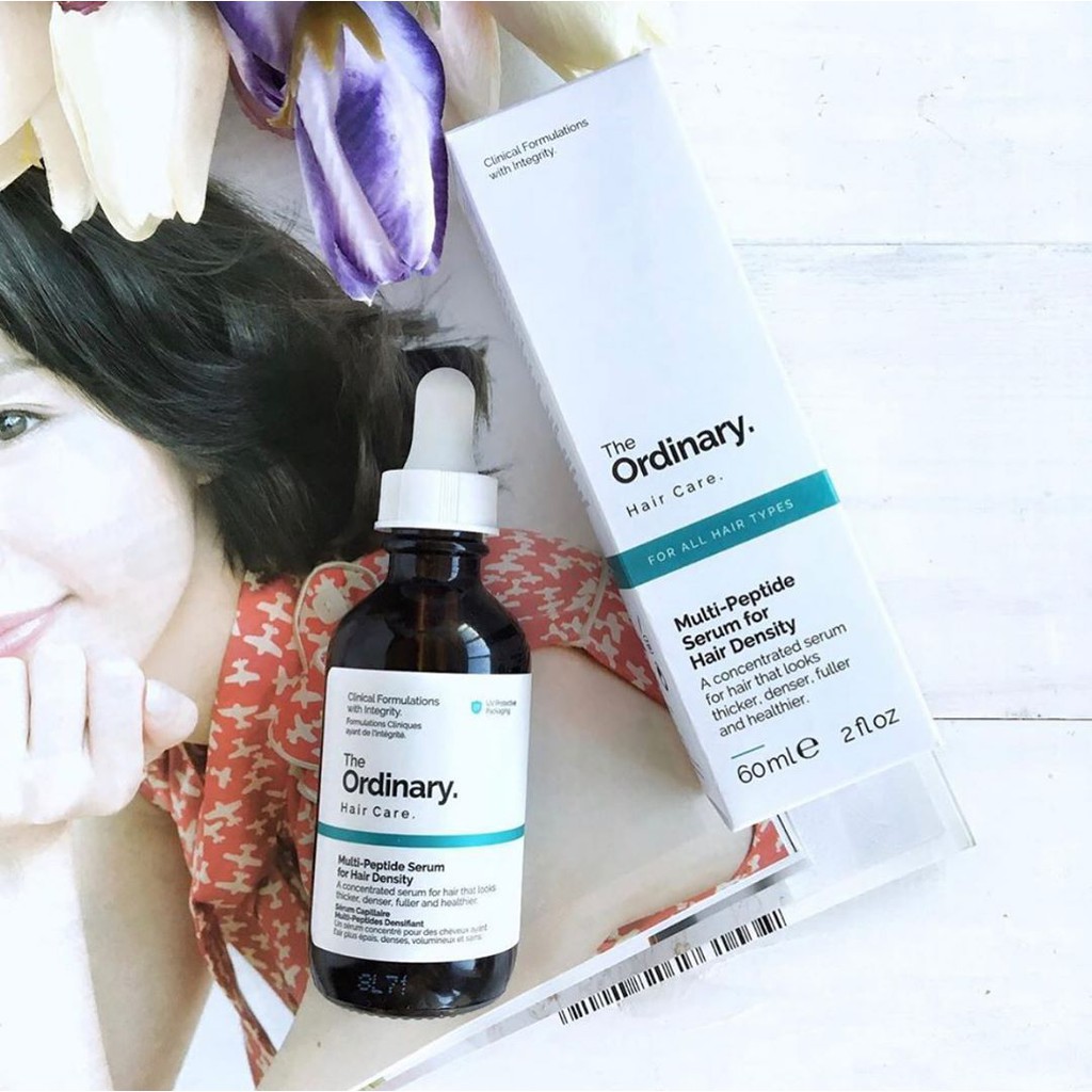 Serum dưỡng dày tóc The Ordinary Multi-Peptide Serum For Hair Density