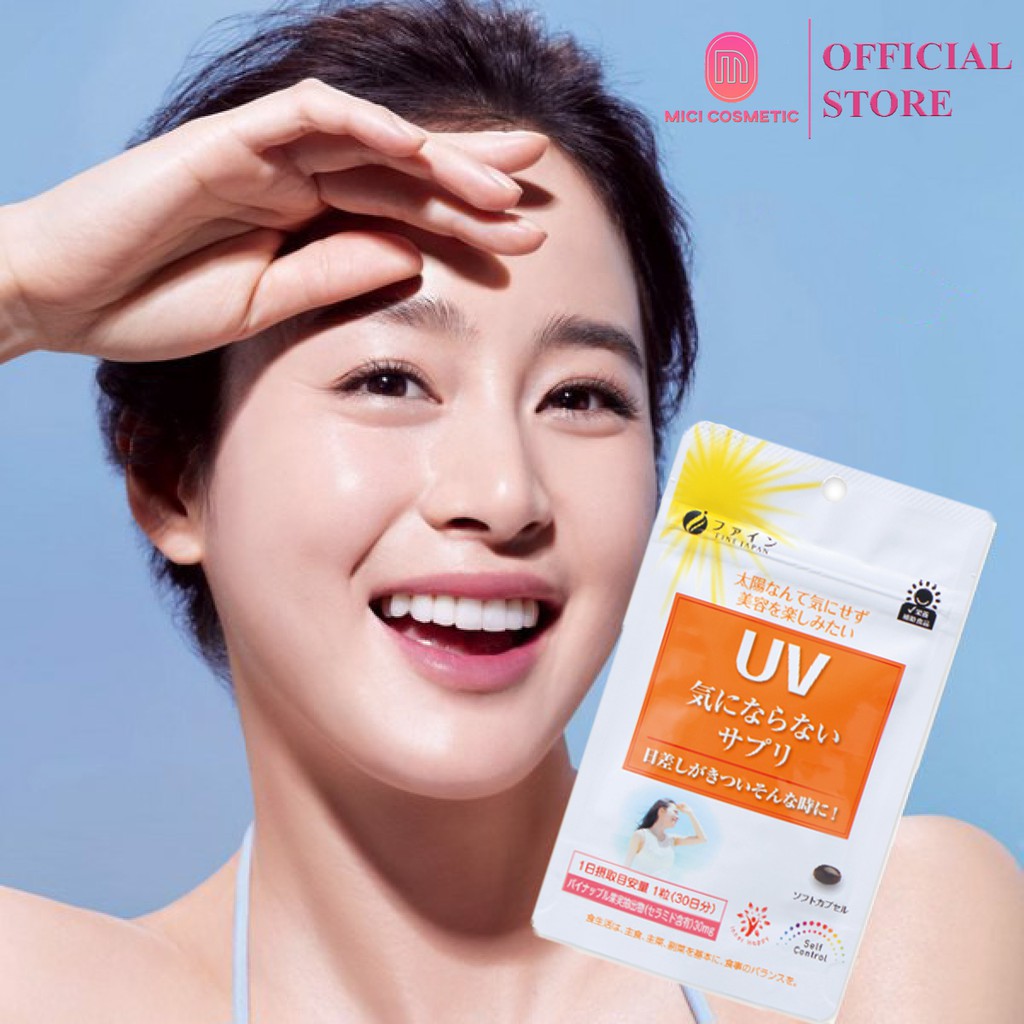 Viên Uống Chống Nắng Nhật Bản UV Fine 30 Viên | Thế Giới Skin Care