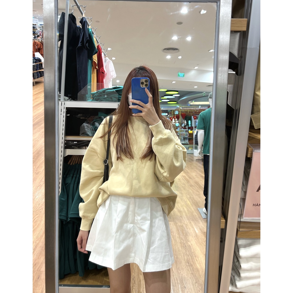 (Hàng có sẵn) Chân váy KAKI XẾP LY dáng Hàn Quốc dáng A trẻ trung, có lót quần.