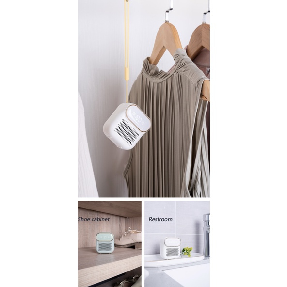 Khử Mùi Tủ Lạnh - Tủ Quần Áo - Xe hơi - Xiaomi Lofans B5 Pin Sạc CHÍNH HÃNG