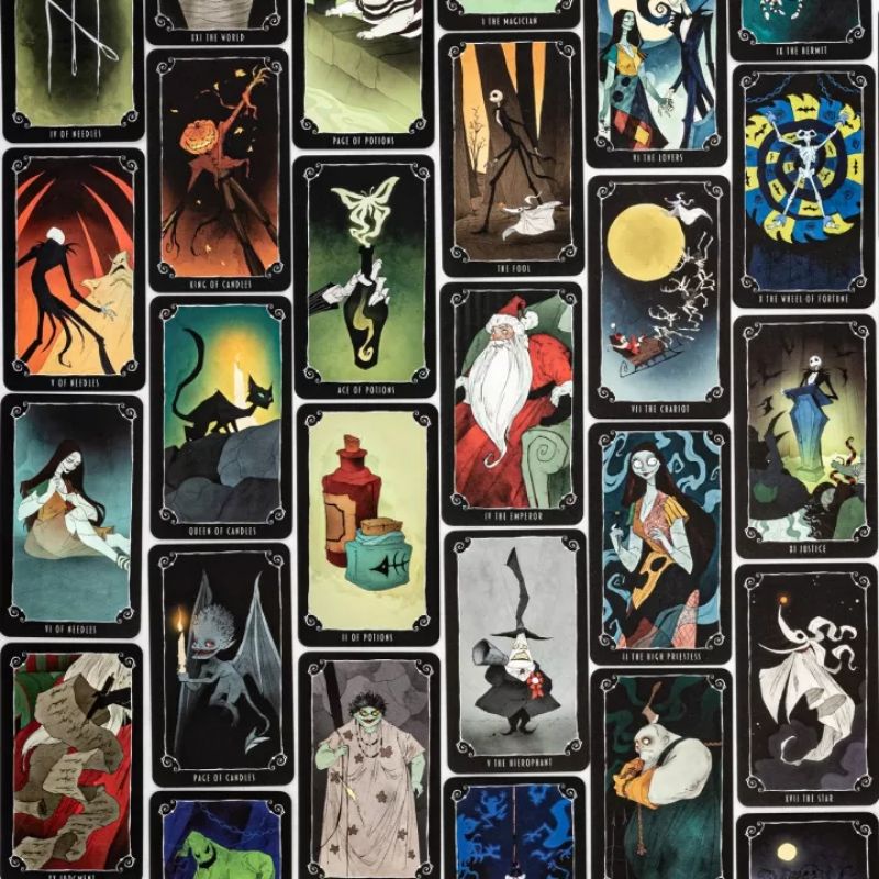 Bài Nightmare Before Christmas Tarot