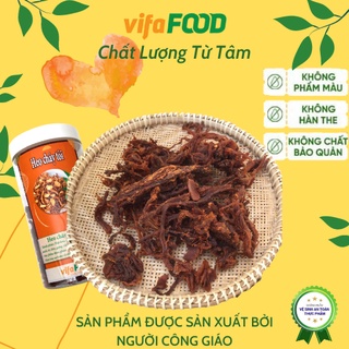 Khô heo cháy tỏi, heo cháy tỏi handmade - 300gr