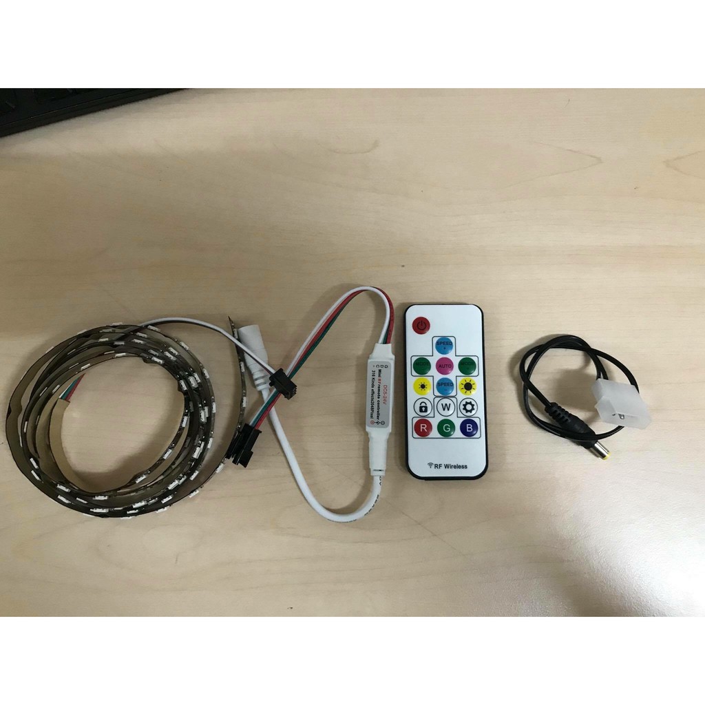 Dây Led digital trang trí gắn trong cho PC