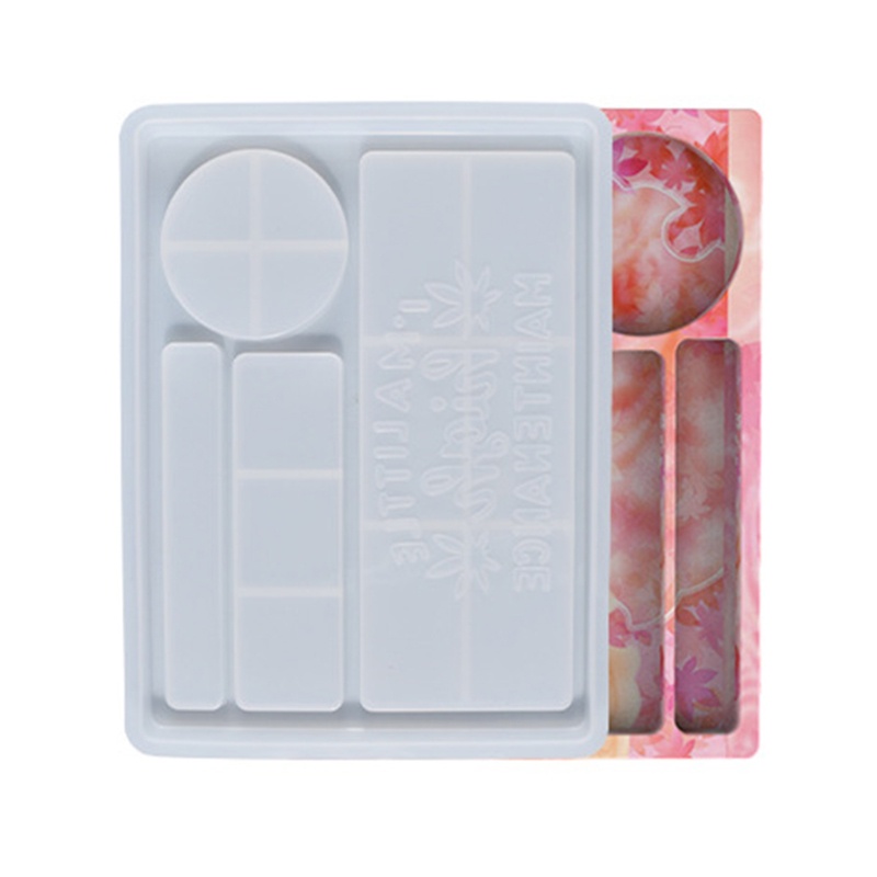 Khuôn Silicone Làm Hộp Nhựa Resin Hình Chiếc Lá