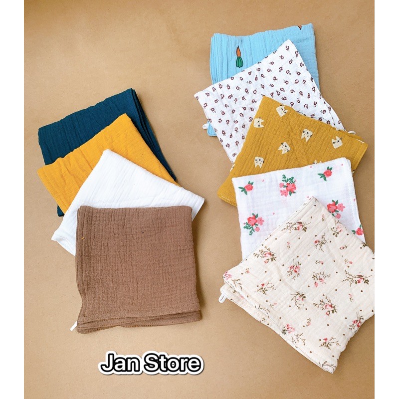 Khăn Xô Muslin 4 Lớp