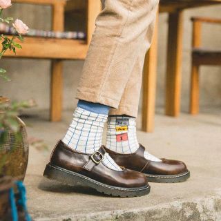 Giày da nữ retro