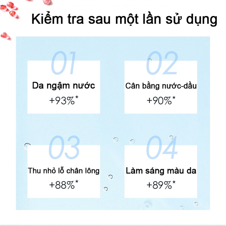 (Hàng Mới Về) Mặt Nạ Dưỡng Ẩm Làm Sáng Da Chiết Xuất Thực Vật