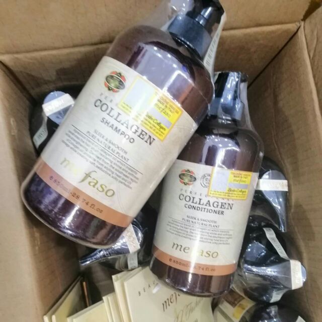 Cặp dầu gội - xa Colagen