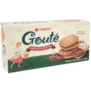 Bánh Gouté cà phê cốt dừa hộp 142g