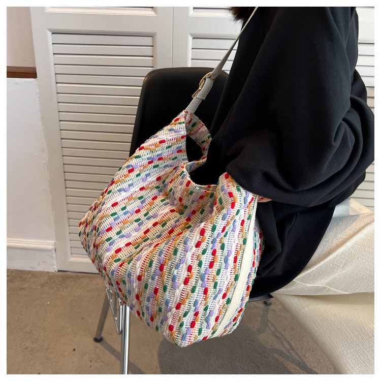 Túi Xách Cỡ Lớn Phong Cách Phương Tây Thời Trang Mùa Hè Cho Nữ