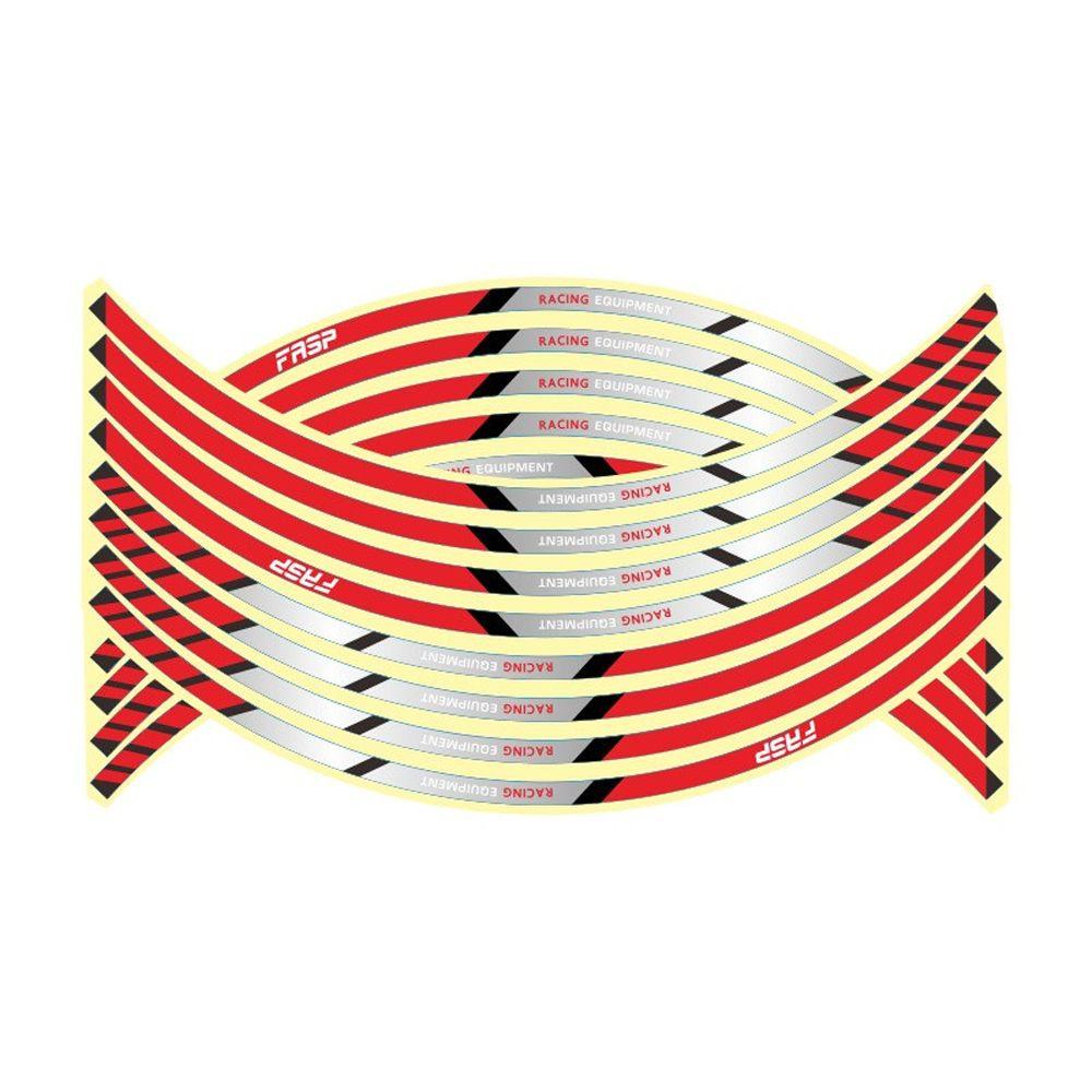 Miếng Dán Viền Bánh Xe Mô Tô Kawasaki 17 &quot;18&quot; Thông Dụng