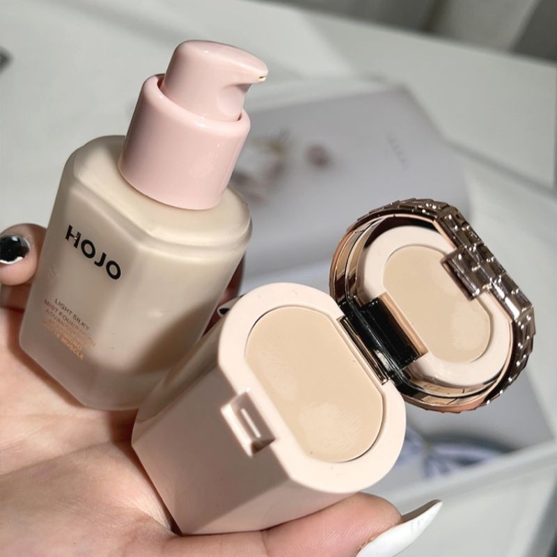 HOJO - Kem nền kèm che khuyết điểm Hojo Light Silky Mist Foundation