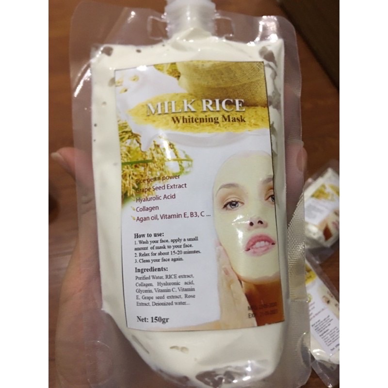 Cấy trắng mầm gạo non chuyên dụng spa