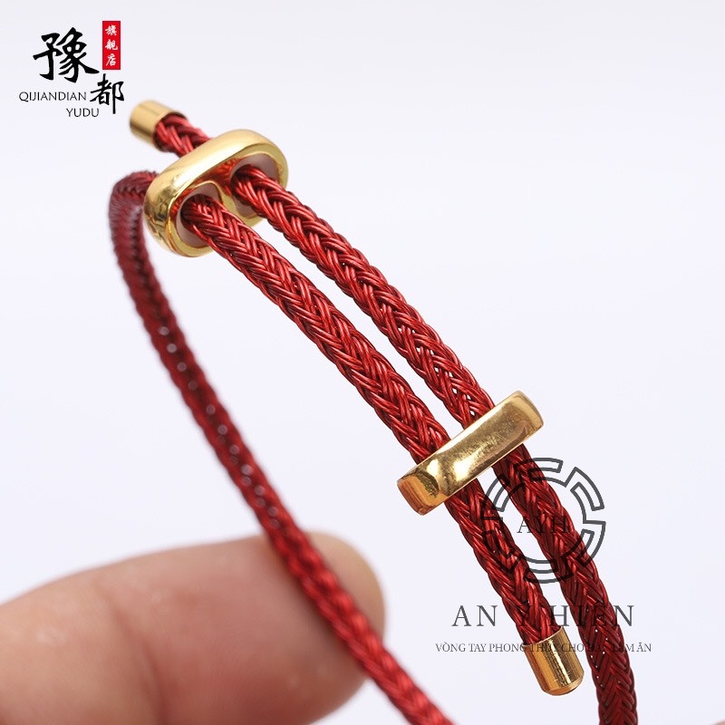 Vòng dây cước đỏ HongKong cao cấp