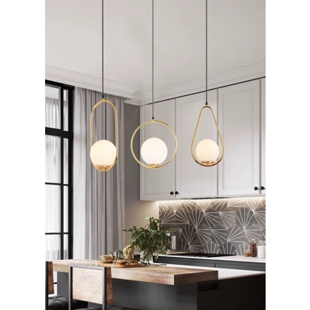 Đèn thả chao tròn DT