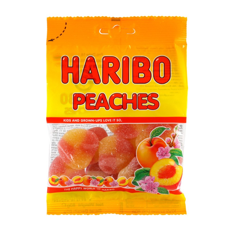 (8 loại) Kẹo Dẻo Haribo Gói 80gr