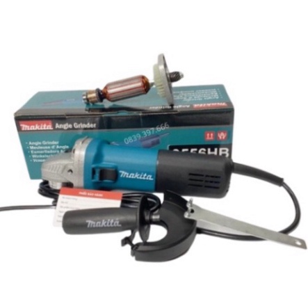 Máy mài, máy cắt cầm tay Makita 9556HB công suất lớn 840W, dùng cho việc cắt góc cắt kim loại an toàn tiện lợi