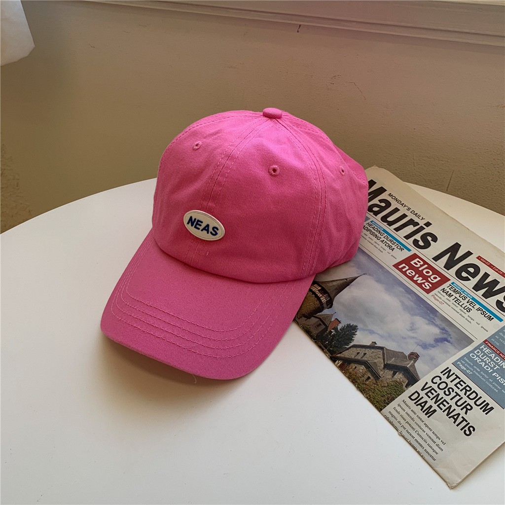 Mũ Lưỡi Trai Mềm Màu Kẹo Phong Cách Hàn Quốc Thời Trang Xuân Hè Cho Nữ