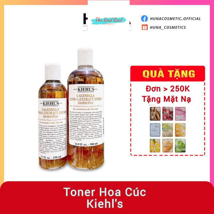 [Mã giảm giá mỹ phẩm chính hãng] [AUTH] TONER HOA CÚC KIEHL'S 250ML-500ML - SỮA RỬA MẶT HOA CÚC KIEHL'S