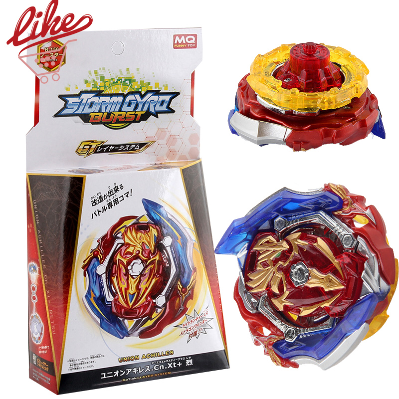 MQ B150 Union Achilles với LR Ripcord Launcher Set Beyblade Burst Kids Beyblade Toys