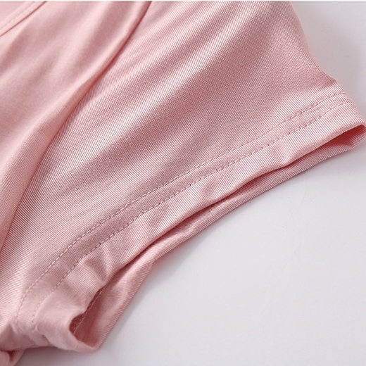 Bộ Đồ Mặc Nhà Quần Đùi Áo Cộc Cotton Có Đệm Ngực Liền Siêu Mềm Mịn CT101