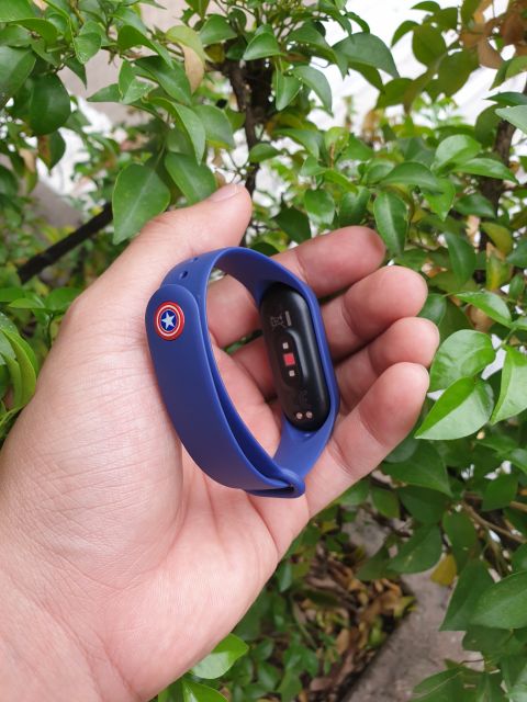 Dây đeo / Nút Avengers thay thế cho Xiaomi Miband 3/4/5/6