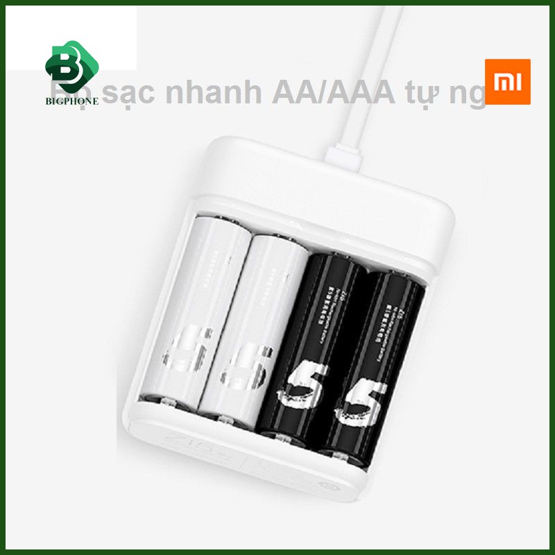 Bộ sạc pin AA - AAA ZMI ZI5/ZI7 PB401 - Hàng Xiaomi Phân Phối