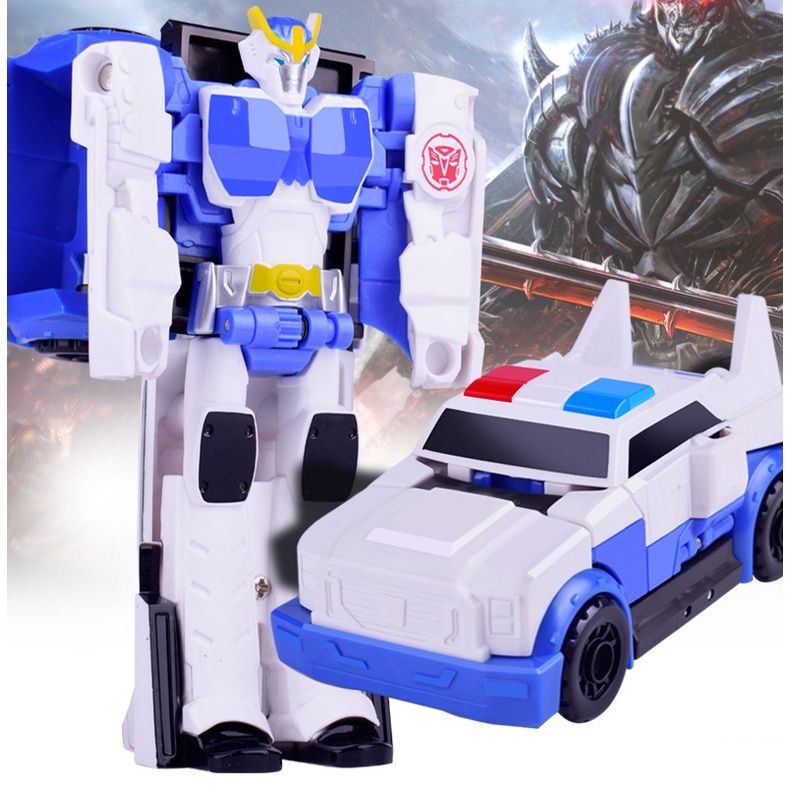 Đồ Chơi ROBOT Biến Hình Cực Nhanh Từ Xe Cảnh Sát, Xe Đầu Kéo, Khủng Long Quái Thú Siêu Ngầu Cho Bé Thỏa Sức Vui Chơi
