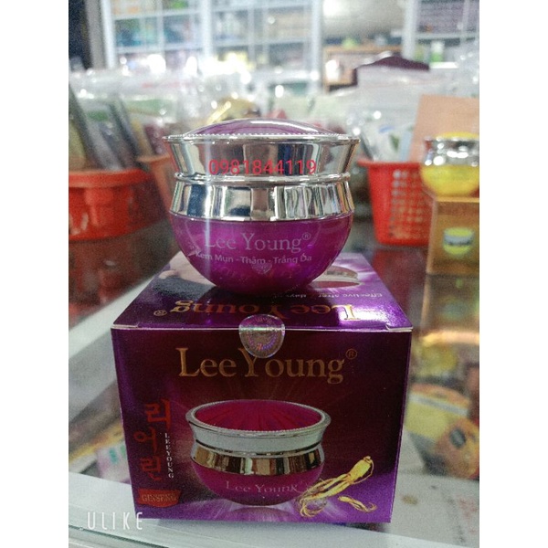 Kem lee young mụn thâm trắng da 15gr