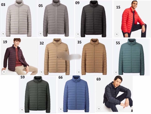 Áo lông vũ uniqlo nữ