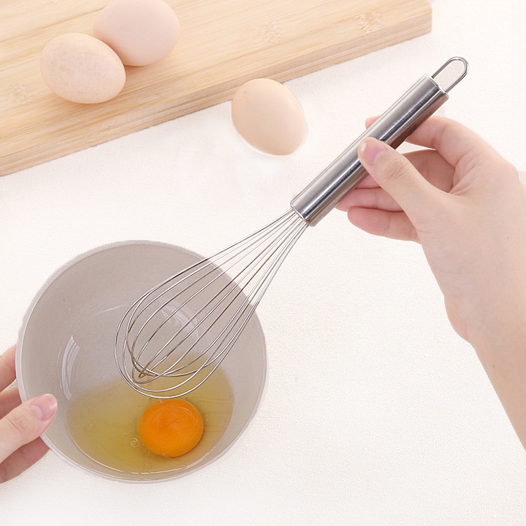 Dụng cụ đánh trứng bằng inox chất liệu an toàn tốt cho sức khỏe - br00322