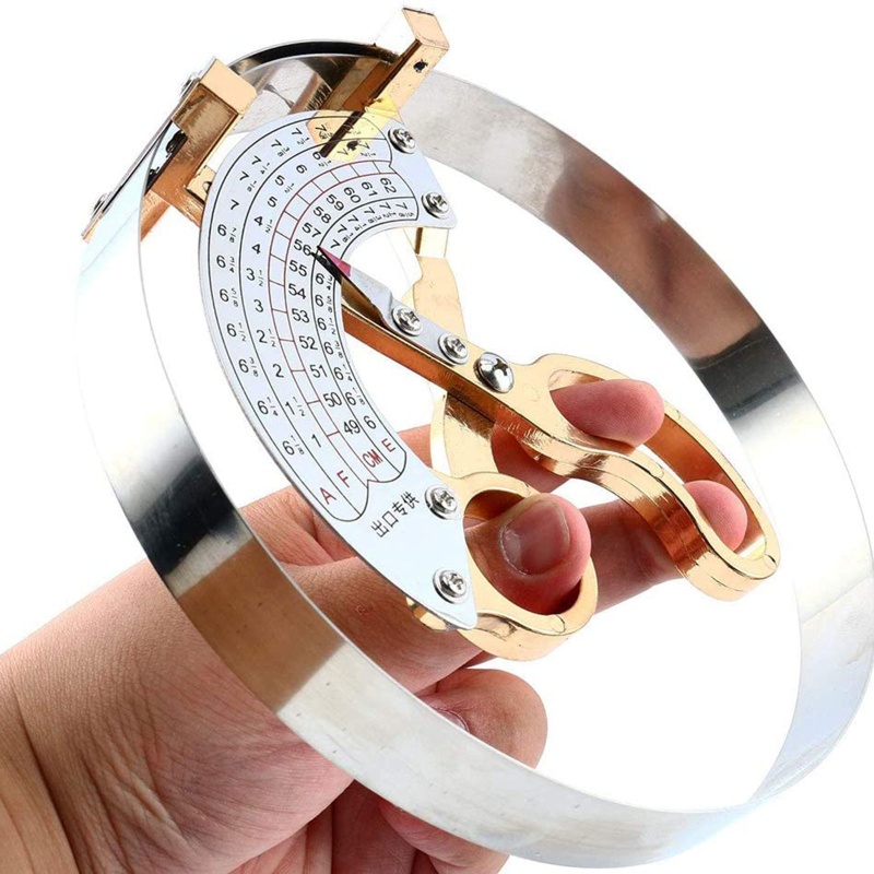 Pcf * Vòng Nhẫn Kiêm La Bàn / Mũ / Dụng Cụ Đo Kích Thước Cầm Tay