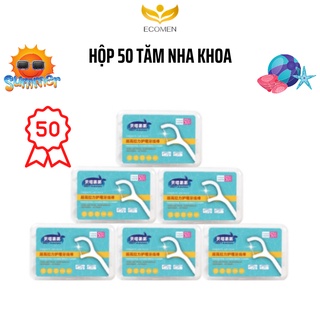Tăm Chỉ Nha Khoa Chăm Sóc Vệ Sinh Răng Miệng Cá Nhân Cao Cấp Beitagogo Hộp 50c Anvihom