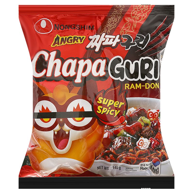 Mì Ăn Liền Hàn Quốc Nongshim Cay Shin ramyun/Chapaguri Siêu Cay/Champong Mực/Shin KimChi gói140G