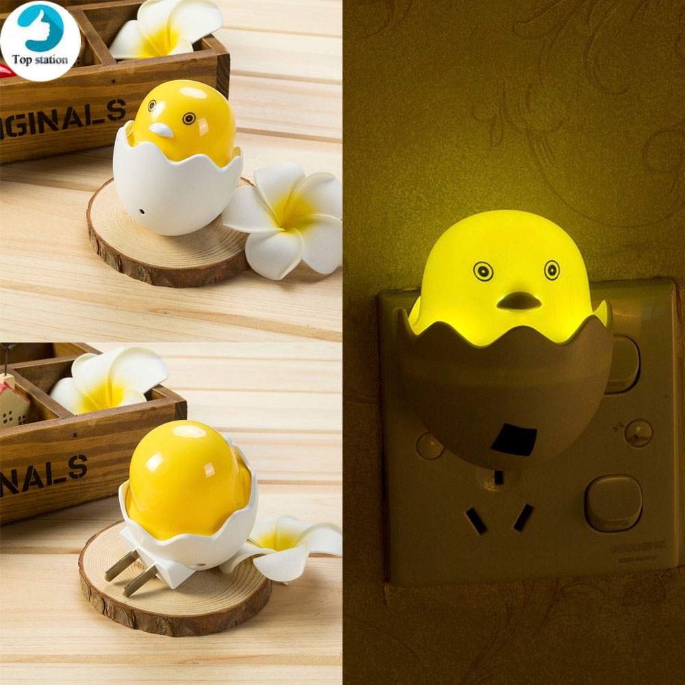 Đèn ngủ led hình chú vịt con đáng yêu dễ thương