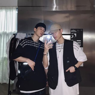 Áo thun nam nữ tay lỡ form rộng unisex To be Told màu đen và trắng - Giá sỉ Unisex