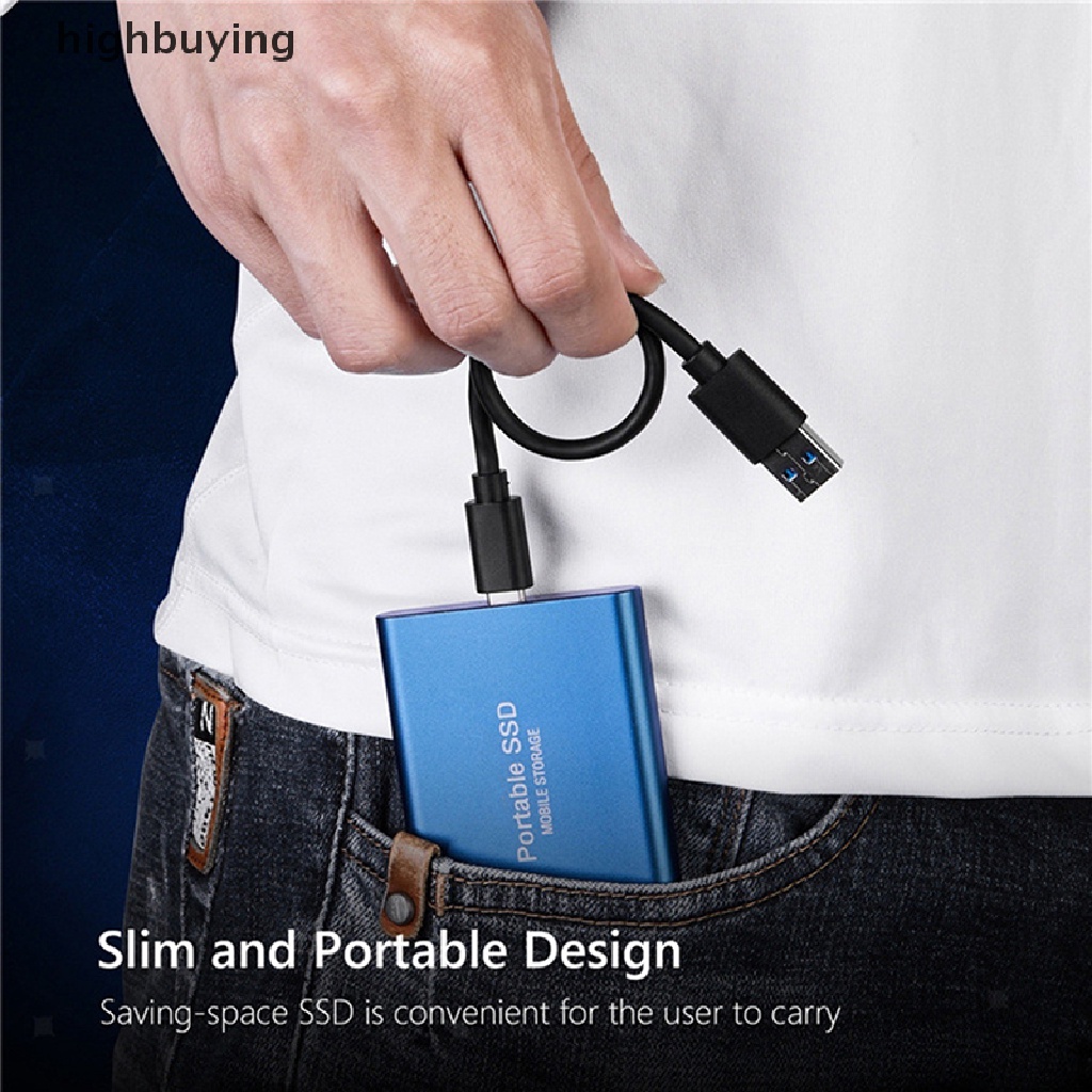 Ổ cứng di động SSD USB 3.1 loại C 4TB/2TB/1TB/500GB