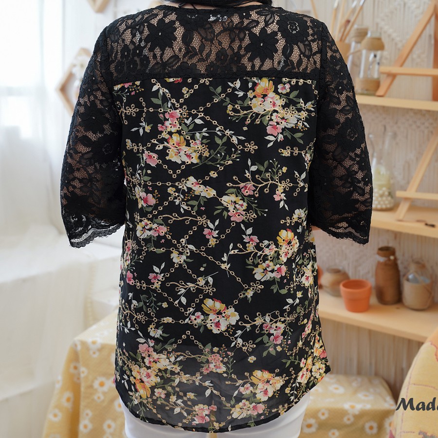 Madam Sotoni - Thời trang trung niên - Áo kiểu nữ trung niên - VTRV139