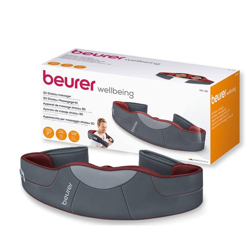 Máy Massage Giảm Đau Mỏi Cổ Vai Gáy Beurer MG151 Chính Hãng