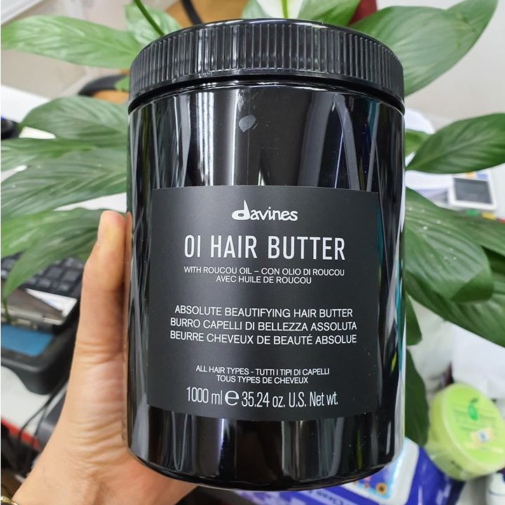 MẶT NẠ DAVINES OI HAIR BUTTER NUÔI DƯỠNG MỌI LOẠI TÓC 1000ML