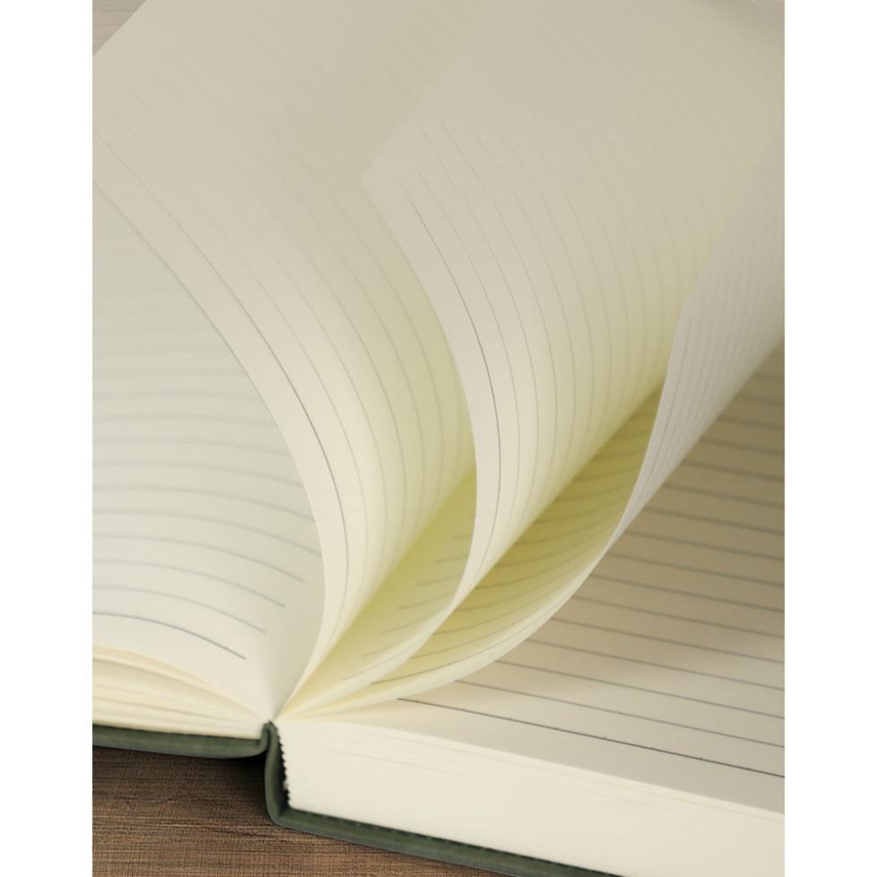 Sổ tay bìa da KOLANO sổ tay ghi chép size A5 200 trang họa tiết hươu Don't Give Up cá tính SN-001371